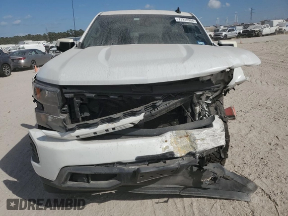 2020 Chevrolet Silverado 1500 Work Truck with VIN 1GCRWAEFXLZ245431, listed as a Copart auction lot 77218904 with 80,076 mi miles and Salvage Title. Bid and sale history available at DreamBid. Image 5.