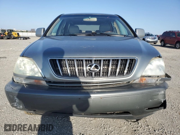 2002 Lexus RX 300 with VIN JTJHF10U520260081, listed as a Copart auction lot 51967925 with 213,890 mi miles and Salvage Title. Bid and sale history available at DreamBid. Image 5.