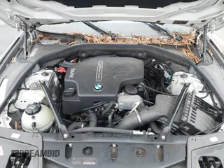 2015 BMW 5 Series 528i with VIN WBA5A5C5XFD516999, listed as a IAAI auction lot 41195184 with 131,187 mi miles. Bid and sale history available at carsss.com. Image 10.