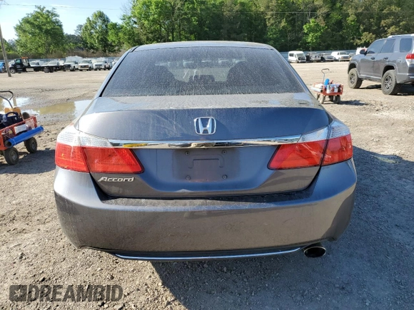 2015 Honda Accord Sedan LX with VIN 1HGCR2F34FA042983, listed as a Copart auction lot 52967885 with 250,164 mi miles and Salvage Title. Bid and sale history available at carsss.com. Image 6.