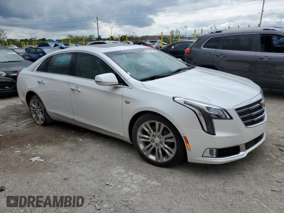 2019 Cadillac XTS Luxury with VIN 2G61M5S31K9119538, listed as a Copart auction lot 55094165 with 82,668 mi miles and Salvage title. Bid and sale history available at DreamBid. Image 4.
