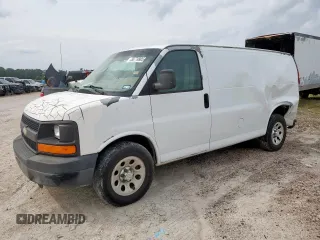 2010 Chevrolet Express Cargo z VIN 1GCUGADX1A1172060, wystawiony jako Copart lot #58779905 z przebiegiem 456 288 mil mil oraz Szkoda całkowita • Salvage title. Historia ofert i sprzedaży dostępna na DreamBid. Obrazek 1.