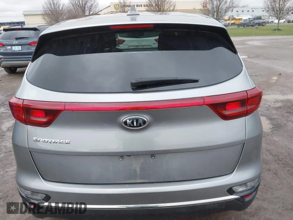 2020 Kia Sportage LX with VIN KNDPMCAC3L7805385, listed as a IAAI auction lot 42010815 with 44,768 mi miles. Bid and sale history available at carsss.com. Image 17.