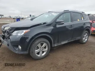 2013 Toyota RAV4 XLE with VIN 2T3RFREV9DW051920, listed as a Copart auction lot 47814655 with 116,222 mi miles and Non Repairable. Bid and sale history available at carsss.com. Image 1.