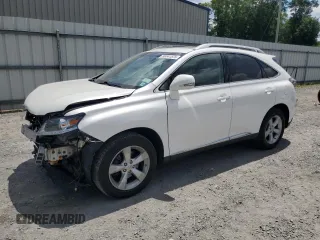 2015 Lexus RX 350 with VIN 2T2BK1BA0FC270743, listed as a Copart auction lot 56341575 with 105,422 mi miles and Salvage Title. Bid and sale history available at DreamBid. Image 1.