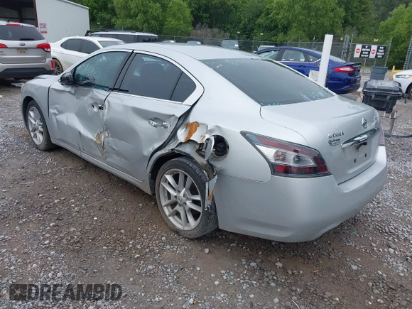 2014 Nissan Maxima SV with VIN 1N4AA5AP2EC435169, listed as a IAAI auction lot 42308457 with 177,601 mi miles and . Bid and sale history available at DreamBid. Image 3.