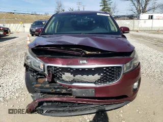 2015 Kia Sedona EX with VIN KNDMC5C16F6026229, listed as a Copart auction lot 50237325 with 224,183 mi miles and Salvage Title. Bid and sale history available at DreamBid. Image 5.