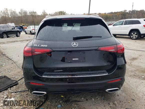 2024 Mercedes-Benz GLC with VIN W1NKM4GB8RF229430, listed as a Copart auction lot 78888904 with 0 mi miles and Salvage Title. Bid and sale history available at carsss.com. Image 6.