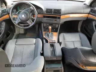 2002 BMW 5 Series 530iA with VIN WBADT63482CH93799, listed as a Copart auction lot 52246255 with 0 mi miles and Clean Title. Bid and sale history available at carsss.com. Image 9.