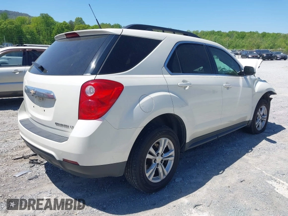 2013 Chevrolet Equinox LT with VIN 1GNALPEKXDZ119956, listed as a IAAI auction lot 42045958 with 192,041 mi miles and . Bid and sale history available at DreamBid. Image 4.