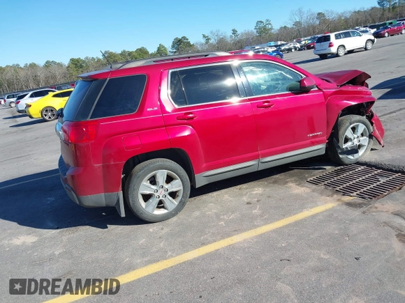 2015 GMC Terrain SLE with VIN 2GKALREK2F6315381, listed as a IAAI auction lot 41437192 with 109,428 mi miles. Bid and sale history available at carsss.com. Image 4.
