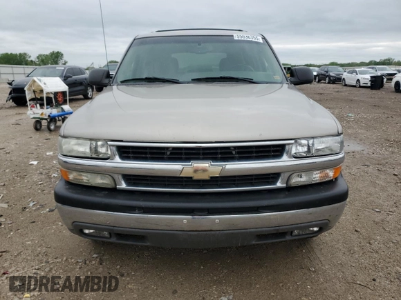 2003 Chevrolet Tahoe LT with VIN 1GNEC13Z03J100215, listed as a Copart auction lot 55036355 with 166,689 mi miles and Salvage title. Bid and sale history available at DreamBid. Image 5.