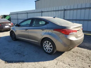 2011 Hyundai Elantra Limited with VIN 5NPDH4AE9BH028414, listed as a Copart auction lot 87809005 with 160,822 mi miles and Salvage title. Bid and sale history available at DreamBid. Image 2.