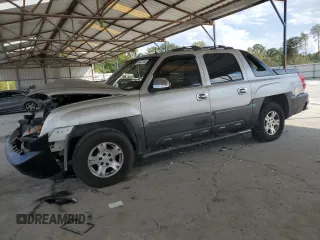 2002 Chevrolet Avalanche with VIN 3GNEC13T92G226777, listed as a Copart auction lot 74441144 with 294,117 mi miles and Salvage Title. Bid and sale history available at DreamBid. Image 1.