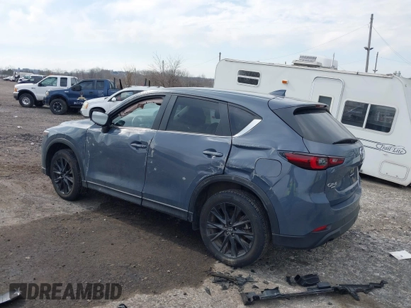 2023 Mazda CX-5 2.5 S Carbon Edition with VIN JM3KFBCM9P0190660, listed as a IAAI auction lot 41832767 with 1 mi miles. Bid and sale history available at carsss.com. Image 3.