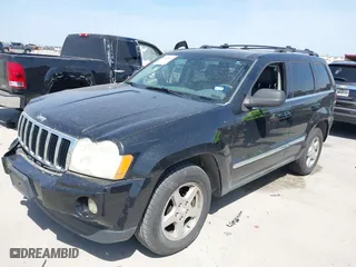 2005 Jeep Grand Cherokee Limited with VIN 1J4HS58N95C657759, listed as a IAAI auction lot 41830601 with 184,393 mi miles. Bid and sale history available at carsss.com. Image 2.