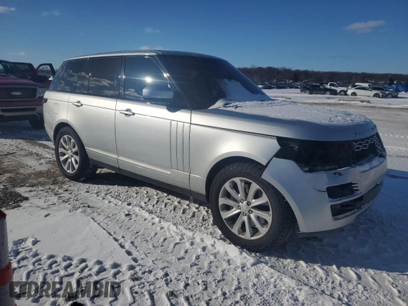 2016 Land Rover Range Rover HSE with VIN SALGS2PFXGA316503, listed as a Copart auction lot 46084185 with 134,994 mi miles and Salvage title. Bid and sale history available at DreamBid. Image 4.