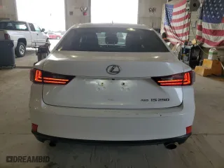 2014 Lexus IS 250 with VIN JTHCF1D22E5012950, listed as a Copart auction lot 50424565 with 183,069 mi miles and Salvage Title. Bid and sale history available at carsss.com. Image 6.