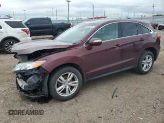 2014 Acura RDX Technology with VIN 5J8TB4H57EL009509, listed as a Copart auction lot 64334355 with 95,389 mi miles and Salvage title. Bid and sale history available at DreamBid. Image 1.