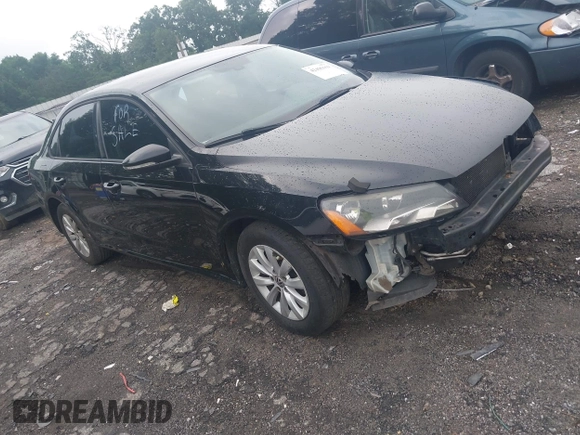 2012 Volkswagen Passat S with VIN 1VWAP7A35CC070143, listed as a IAAI auction lot 42496169 with 188,365 mi miles and . Bid and sale history available at DreamBid. Image 1.