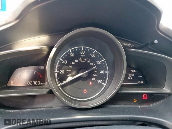 2017 Mazda 3 Touring with VIN 3MZBN1V71HM113502, listed as a Copart auction lot 60278205 with 82,780 mi miles and Salvage title. Bid and sale history available at DreamBid. Image 9.