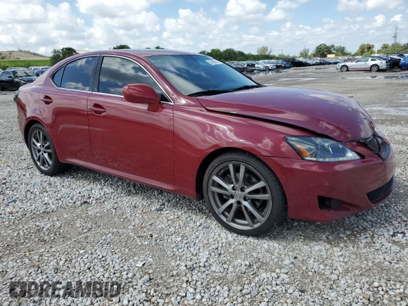 2008 Lexus IS with VIN JTHBK262682068860, listed as a Copart auction lot 51438115 with 148,971 mi miles and Salvage Title. Bid and sale history available at carsss.com. Image 4.