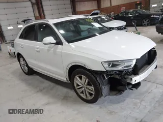 2017 Audi Q3 Premium z VIN WA1ECCFS3HR004293, wystawiony jako IAAI lot #42198294 z przebiegiem 128 953 mil mil oraz . Historia ofert i sprzedaży dostępna na DreamBid. Obrazek 1.
