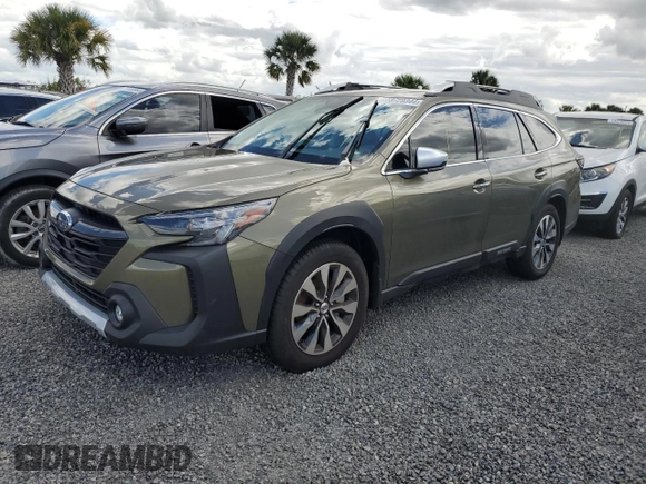 2025 Subaru Outback Touring XT with VIN 4S4BTGPD7S3100031, listed as a Copart auction lot 73729344 with 0 mi miles and Non Repairable. Bid and sale history available at carsss.com. Image 1.