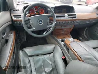 2003 BMW 7 Series 745Li with VIN WBAGN63403DR13949, listed as a Copart auction lot 81795894 with 109,828 mi miles and Salvage Title. Bid and sale history available at DreamBid. Image 8.