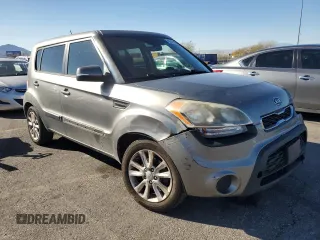 2012 Kia Soul + with VIN KNDJT2A6XC7450261, listed as a Copart auction lot 46681565 with 224,883 mi miles and Salvage Title. Bid and sale history available at carsss.com. Image 4.