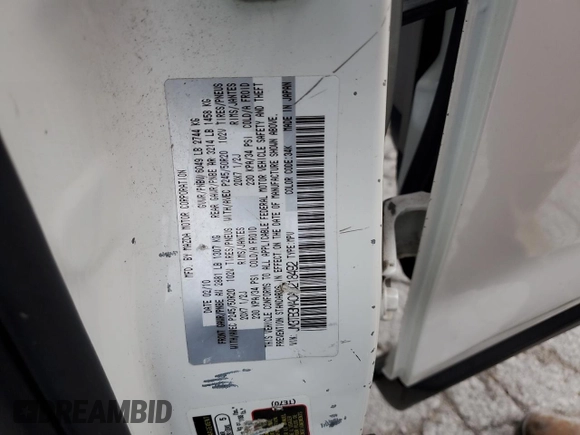 2010 Mazda CX-9 Grand Touring with VIN JM3TB3MA0A0218492, listed as a Copart auction lot 77570724 with 155,455 mi miles and Salvage Title. Bid and sale history available at DreamBid. Image 16.
