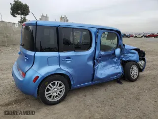 2012 Nissan Cube 1.8 S with VIN JN8AZ2KR4CT251693, listed as a Copart auction lot 86414604 with 23,654 mi miles and Salvage Title. Bid and sale history available at carsss.com. Image 3.