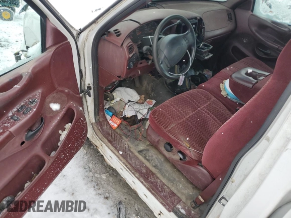 1998 Ford F-150 with VIN 1FTRF18L9WNB61551, listed as a Copart auction lot 82864544 with Not provided miles and Salvage title. Bid and sale history available at DreamBid. Image 8.