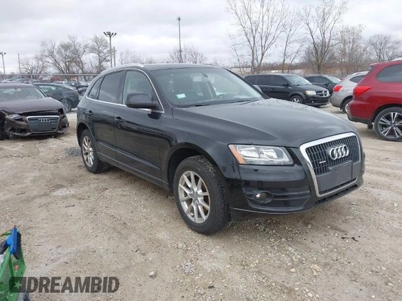 2012 Audi Q5 2.0T Premium with VIN WA1CFAFP4CA016975, listed as a IAAI auction lot 41980555 with 88,688 mi miles. Bid and sale history available at carsss.com. Image 1.