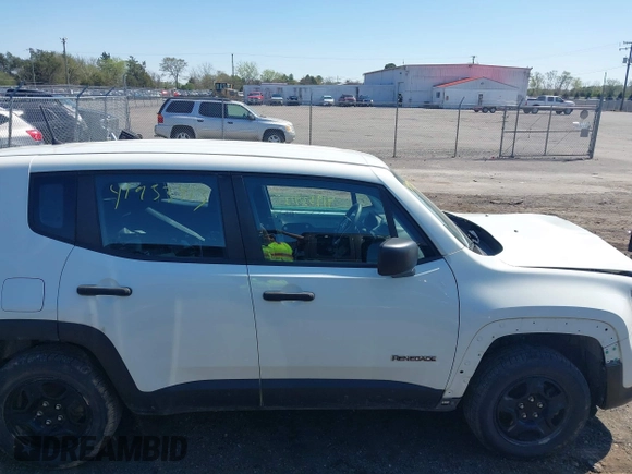 2019 Jeep Renegade Sport z VIN ZACNJBAB9KPK50894, wystawiony jako IAAI lot #41953413 z przebiegiem 95 821 mil mil oraz . Historia ofert i sprzedaży dostępna na DreamBid. Obrazek 14.