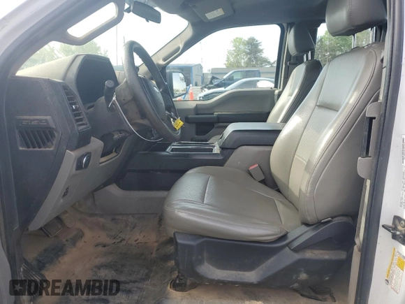 2015 Ford F-150 XL with VIN 1FTEX1C80FFB62967, listed as a Copart auction lot 52552435 with 154,977 mi miles and Salvage title. Bid and sale history available at DreamBid. Image 7.