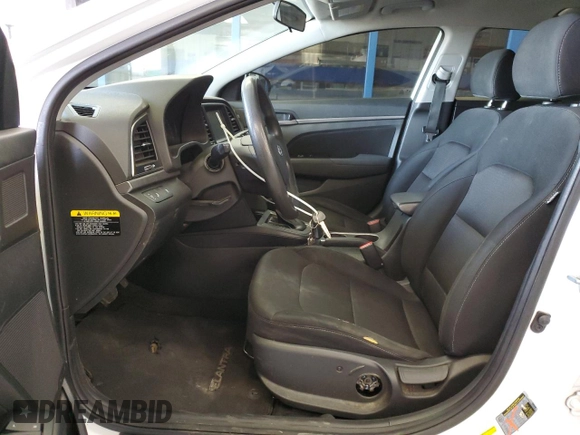 2018 Hyundai Elantra SEL with VIN 5NPD84LFXJH248617, listed as a Copart auction lot 54352805 with 117,045 mi miles and Salvage Title. Bid and sale history available at DreamBid. Image 7.