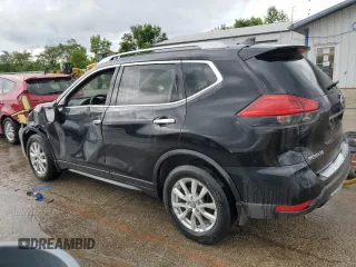 2017 Nissan Rogue SV with VIN 5N1AT2MVXHC747821, listed as a Copart auction lot 60855115 with 170,842 mi miles and Salvage title. Bid and sale history available at DreamBid. Image 2.