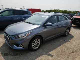 2020 Hyundai Accent SE with VIN 3KPC24A63LE125846, listed as a Copart auction lot 52751083 with 91,086 mi miles. Bid and sale history available at carsss.com. Image 1.