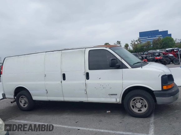2005 Chevrolet Express Cargo with VIN 1GCGG29V551263686, listed as a IAAI auction lot 42359510 with 387,144 mi miles and . Bid and sale history available at DreamBid. Image 13.