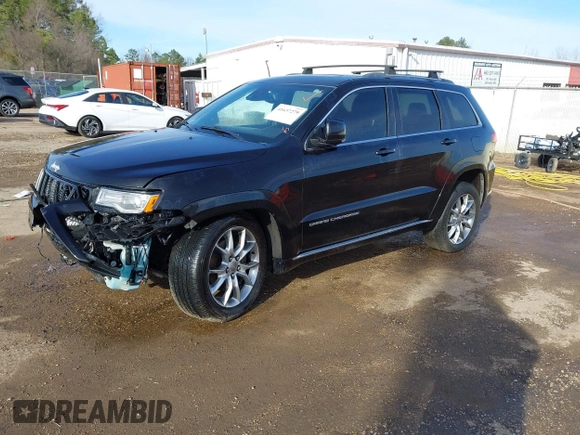 2015 Jeep Grand Cherokee Summit with VIN 1C4RJFJMXFC878812, listed as a IAAI auction lot 41637279 with 149,488 mi miles. Bid and sale history available at carsss.com. Image 2.