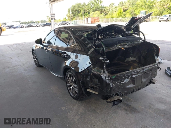 2019 Lexus IS 300 with VIN JTHBA1D26K5091299, listed as a IAAI auction lot 42348829 with 116,508 mi miles and . Bid and sale history available at DreamBid. Image 3.