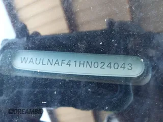 2017 Audi A4 Premium Plus с VIN WAULNAF41HN024043, выставлен на аукционе IAAI как лот 42537979 с пробегом 87 442 миль миль и . История ставок и продаж доступна на DreamBid. Изображение 9.