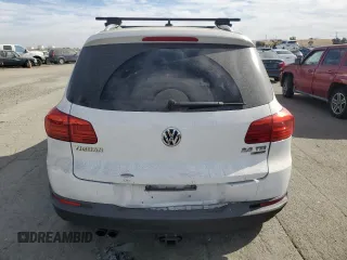 2012 Volkswagen Tiguan S with VIN WVGBV7AX3CW575463, listed as a Copart auction lot 77889064 with 168,520 mi miles and Salvage Title. Bid and sale history available at DreamBid. Image 6.