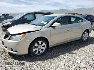 2012 Buick LaCrosse Leather with VIN 1G4GL5E35CF313502, listed as a Copart auction lot 56487695 with 107,020 mi miles and Salvage title. Bid and sale history available at DreamBid. Image 1.