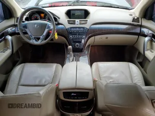 2010 Acura MDX Technology Pkg with VIN 2HNYD2H67AH533417, listed as a Copart auction lot 49398985 with 103,330 mi miles and Salvage Title. Bid and sale history available at carsss.com. Image 8.