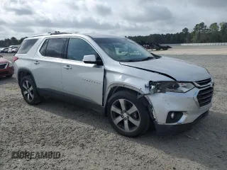 2018 Chevrolet Traverse LT z VIN 1GNEVHKW1JJ210911, wystawiony jako Copart lot #51760145 z przebiegiem 87 181 mil mil oraz Szkoda całkowita • Salvage title. Historia ofert i sprzedaży dostępna na DreamBid. Obrazek 4.