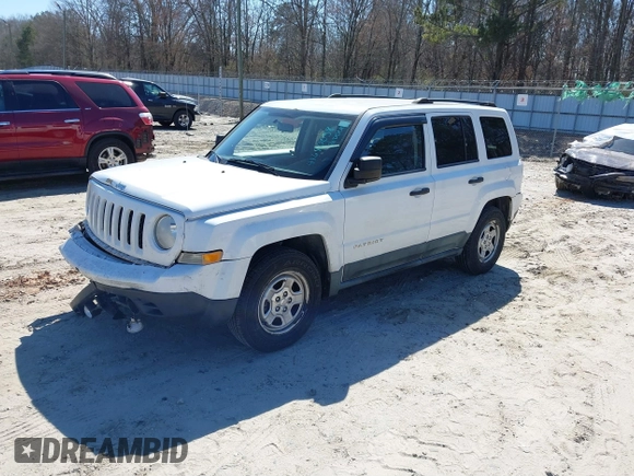 2011 Jeep Patriot Sport with VIN 1J4NT1GA1BD224580, listed as a IAAI auction lot 41670038 with 126,298 mi miles and . Bid and sale history available at carsss.com. Image 2.