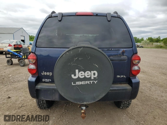 2007 Jeep Liberty Sport z VIN 1J4GL48K37W580719, wystawiony jako Copart lot #57618765 z przebiegiem 166 388 mil mil oraz Czysty tytuł • Clean title. Historia ofert i sprzedaży dostępna na DreamBid. Obrazek 6.