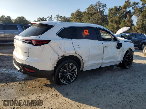 2016 Mazda CX-9 Grand Touring with VIN JM3TCADY3G0122945, listed as a Copart auction lot 87018034 with Not Provided miles and Salvage Title. Bid and sale history available at DreamBid. Image 3.